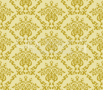 seamless damask pattern