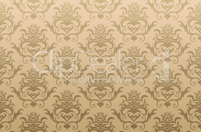 seamless damask pattern