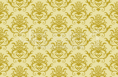 seamless damask pattern