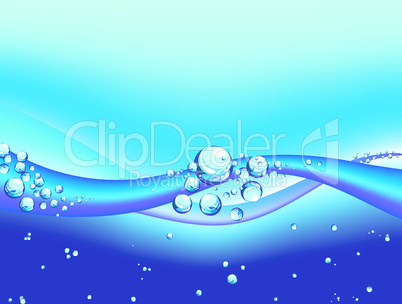 water background