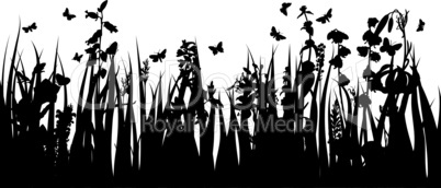 meadow silhouettes
