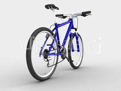 Blue bike