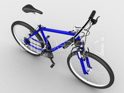 Blue bike