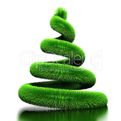 Spiral as Christmas tree