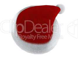 Santa's red hat