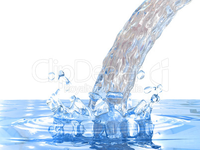 Liquid splash