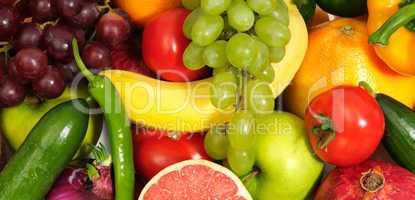 fresh fruits and vegetables