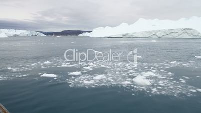 Sailing in the icefjord
