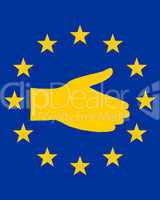 Europäischer Handschlag