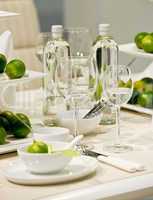 Tischdekoration mit Limetten Table decoration with lime