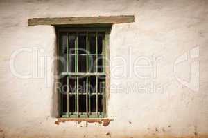 Old Spanish Window and Wall