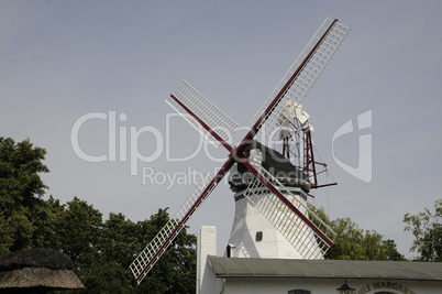 Windmühle bei Büsum