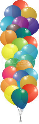 balloon set string