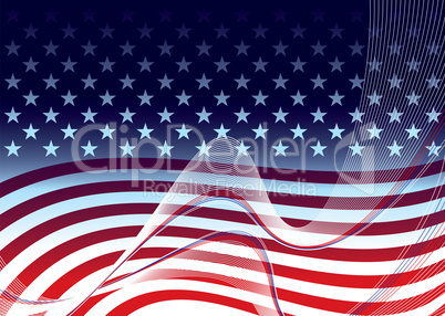 american background concept