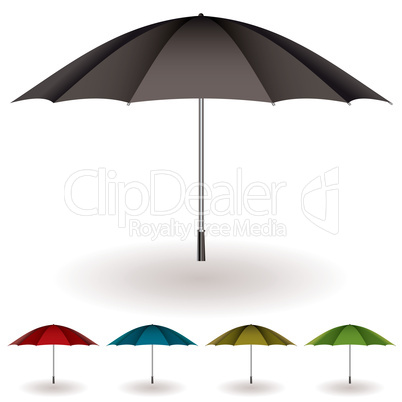 umbrella colorful collection