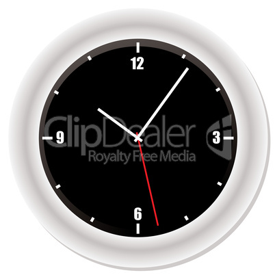 modern bevel clock