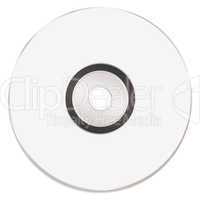 Blank white music cd