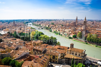 Verona and Adige River