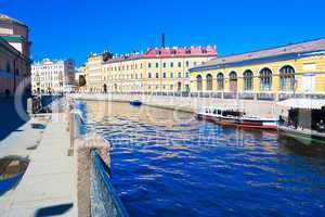 Canal in Saint Petersburg