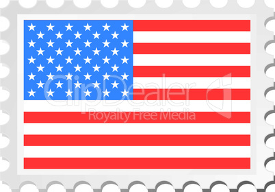 Amerikanische Briefmarke