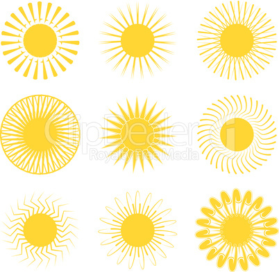 Sonnensymbole