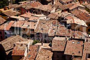 Tiled roofs of Malcesine