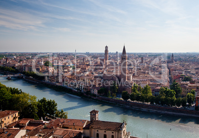 Aerial view of Verona