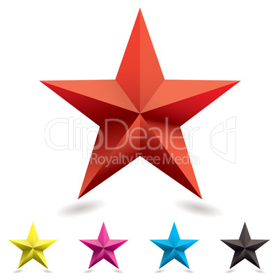 web icon star shape