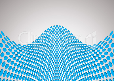 wave bulge background