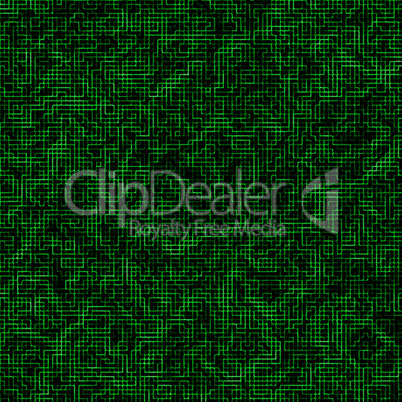 techno background green