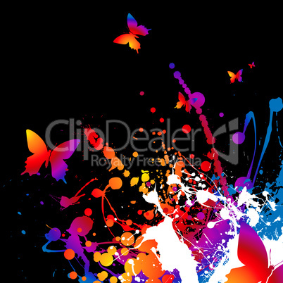 technicolor butterfly
