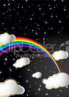 space rainbow