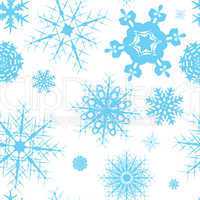 snowflake seamless tile