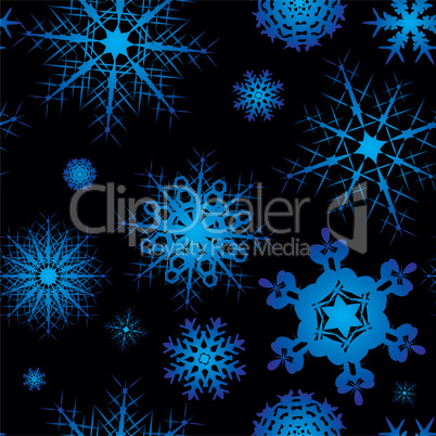 snowflake seamless square