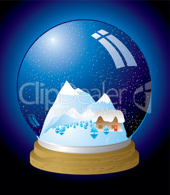 snow globe modern