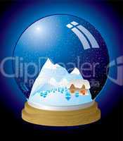 snow globe modern