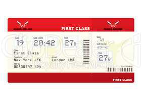plane tickets first class