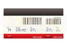 plane tickets first class swipe