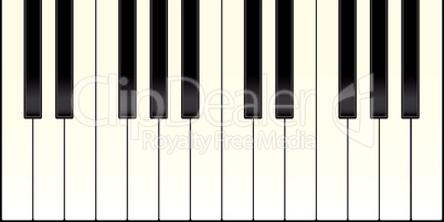 piano keyboard