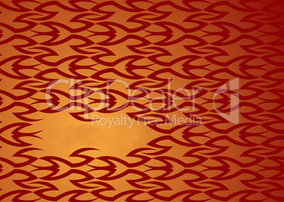 orange fish background