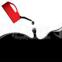 oil slick petrol can