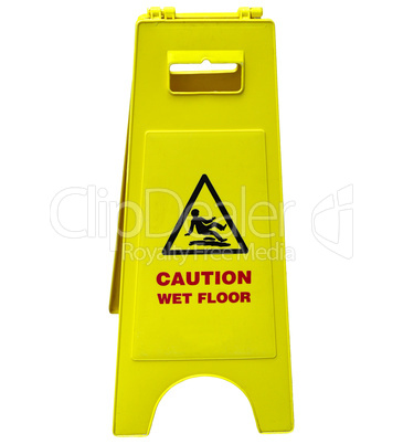 Wet Floor sign