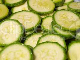 Courgettes zucchini