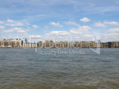 London docks