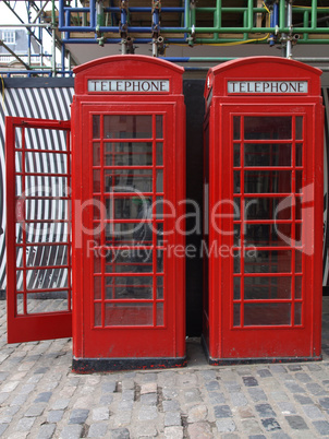 London telephone box