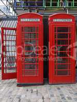 London telephone box