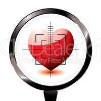 love heart riffle target