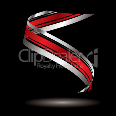 logo swirl silver