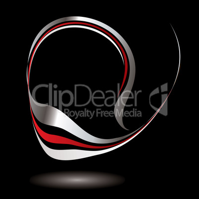 logo swirl blk