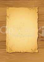 light wood parchment